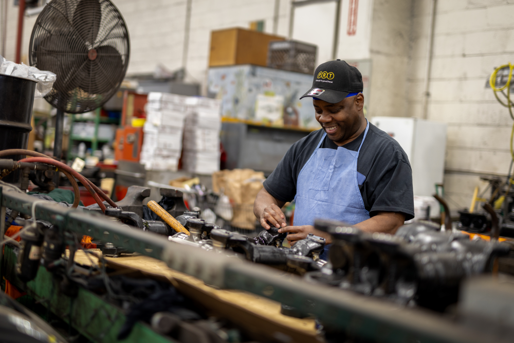 An image of a maintenance employee