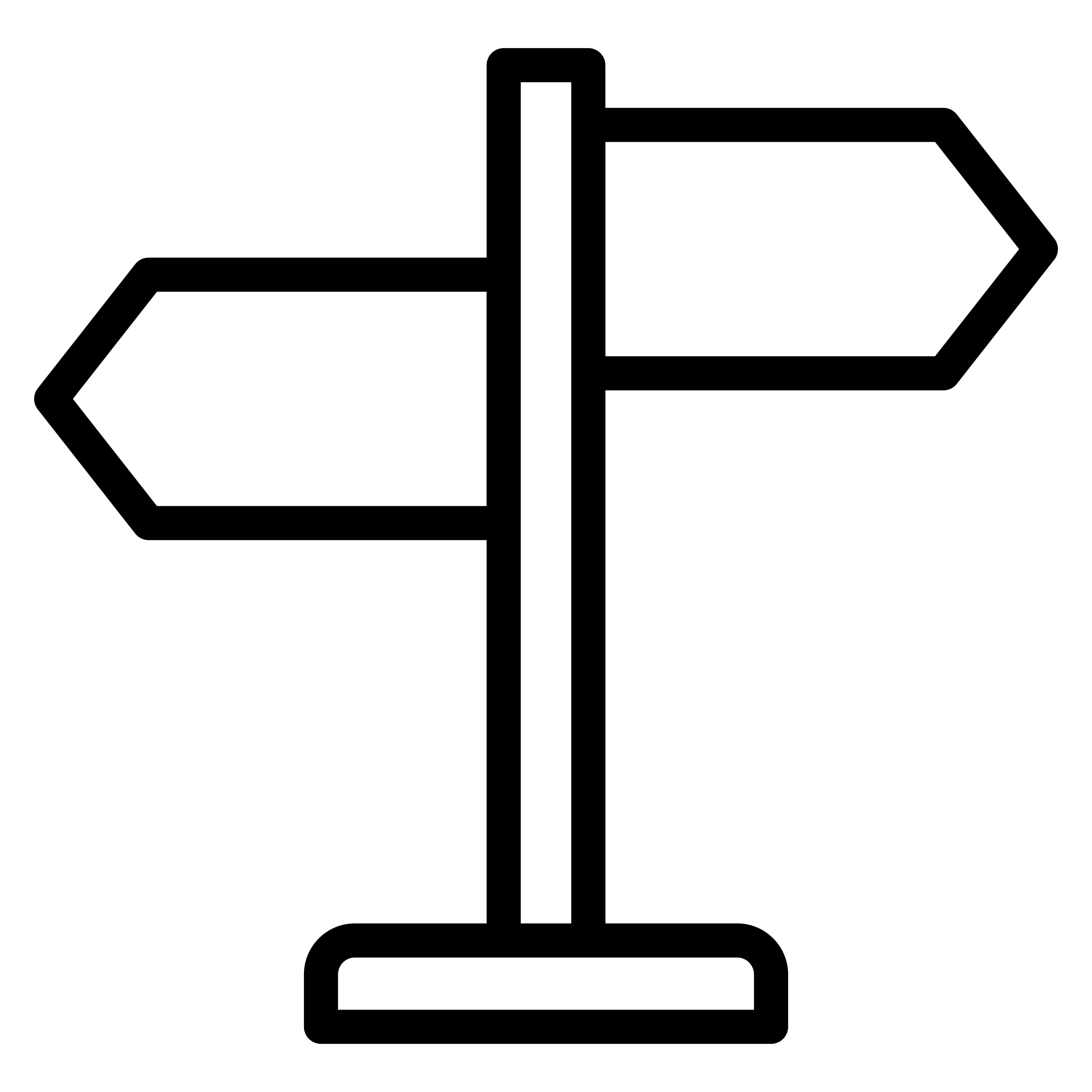 An icon of a sign
