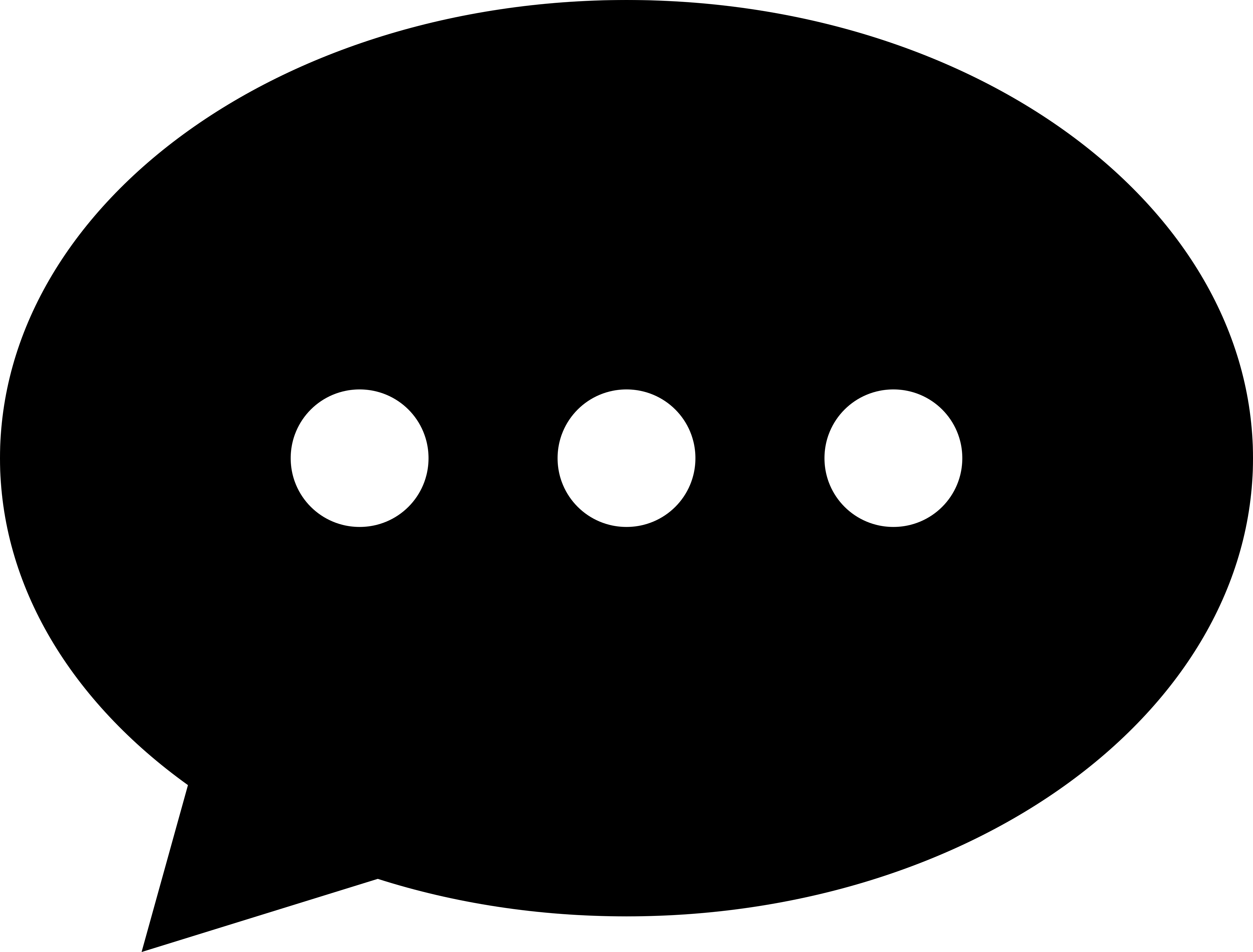 An icon of a text bubble