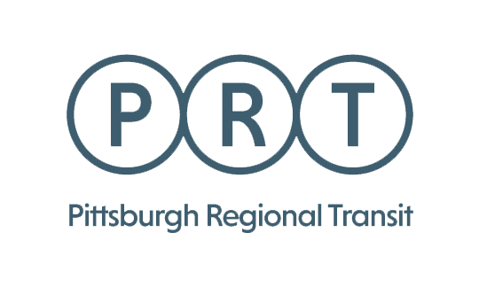 Horizontal PRT Logo in blue